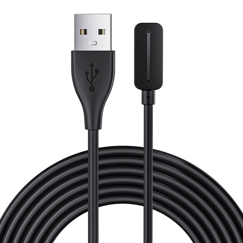 Jixopn 1M Magnetic Usb Charging Cable Compatible With Polar Pacer, Pacer Pro, Ignite 3, Vantage V3 - 5V 1A Power Charger Cord Black 9149926906629