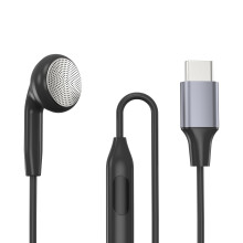 Einseitiges Headset mit Mikrofon, Typ-C-Headset, Ein-Ohr-Headset, Autofahrer-Headset, einseitig
