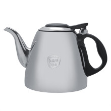 ZPSHYD Tea Kettle, 1.2L/1.5L Stainless Steel Teapot Silver Whistling Stovetop Tea Kettle Tea Pot for Stove Top with Thin Fast Heating Base(1.5L)