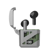 Liquidation Zeceouar ! Écouteurs sans fil mini Bluetooth 5.3 avec micro et étui de chargement avec écran, légers et parfaits pour TV,