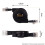 Καλώδιο δικτύου REXUS2-Pack Cat6Flat Ethernet με ανασυρόμενο καλώδιο 3,3 ποδιών, 10Gigabit υψηλής 2