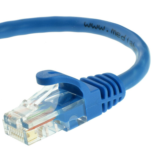Καλώδιο Ethernet Cat5e 4ft - Μπλε - Καλώδιο Patch - Ασύρματο Καλώδιο Cat5e - Κοντό Καλώδιο