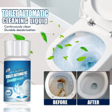 Automatic Toilet Cleaner Tablets 100ml | Septic Safe & Stain Removing | Compatible with Toilet Bowl & Tank