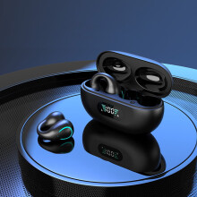 Écouteurs Bluetooth VALSEEL à clip auriculaire Q71, spécialement conçus pour la course à pied sans oreilles.