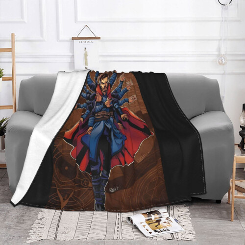 Κουβέρτα Doctor Strange - Εξαιρετικά μαλακή μικρο-φλις, ελαφριά βελούδινη για 1