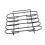 TICFOX Black Iron Rib Rack 4 γραμμών χωρητικότητας, συμπαγής, φορητή, ανθεκτική, 5