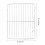 Protable Grill Utility Rack Stainless Steel Filter Non Stick Fry Pan Griddle Baking Bakeware 4