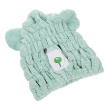 Hair Towel Wrap for Kids Microfiber Quick Dry Soft Coral Fleece Fast Drying Hair Cap for Bath Time