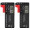 ZPSHYD 2Pcs Battery Tester, Digital Battery Capacity Checkered Tester Voltage Checker Battery Testing Tool for Small Batteries 2