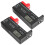 ZPSHYD 2Pcs Battery Tester, Digital Battery Capacity Checkered Tester Voltage Checker Battery Testing Tool for Small Batteries 4