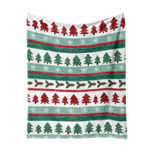 Christmas Blanket Print Comfortable Super Plush Christmas Tree Snowflake Home Decoration Wool Flannel Blanket Bed Sofa Sofa Sofa Gift