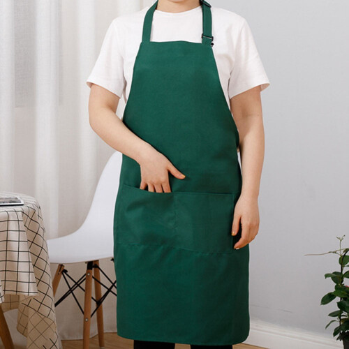 Kochschürze, Latzschürze, wasserdicht, mit Taschen 2