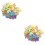 2 Pack Wedding Butterfly Decoration Baby Shower Table Decorations 6