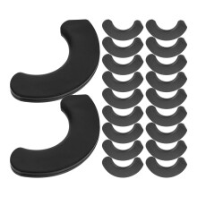 40 Pcs Dumbbell Rest Fitness Portable Rubber Safely