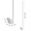 36 Pcs Flagpole Stand Plastic White Cassette Window 2