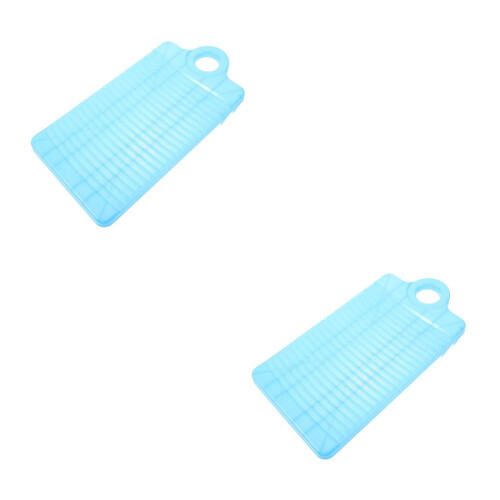 2 Pcs Mini Wash Board Washboard Laundry For Hand Washing Clothes 2