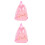 2pcs Boy Storage Bottle Portable Puff Box Wide Mouth For Easy Use 5