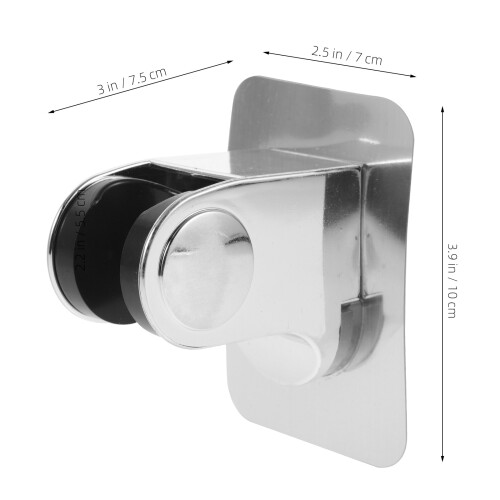 3pcs Shower Holder Shower Bracket No Punching Accessories 1