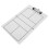 Pickleball Coaches Boards Coaching Dry Erase Clipboards White 1