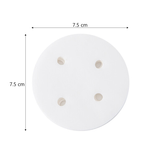 500 Pcs Round Steamer Papers Disposable Silicone Liners For Buns 7.5 Cm 1