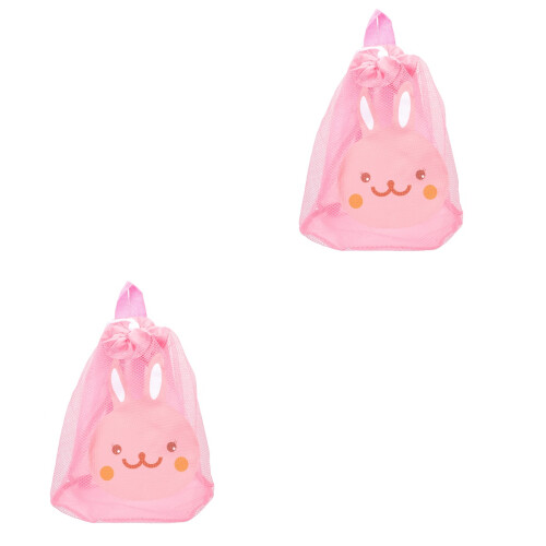 2pcs Boy Storage Bottle Portable Puff Box Wide Mouth For Easy Use 2