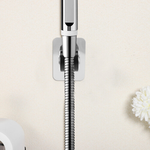 3pcs Shower Holder Shower Bracket No Punching Accessories 2
