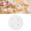 500 Pcs Round Steamer Papers Disposable Silicone Liners For Buns 7.5 Cm 8