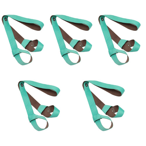 5 Pieces Exercise Stretch Bands Yoga Strap For Stretching Resistance 2