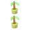 2 Count Inflatable Palm Tree Cooler Summer Pool Party Decorations 3
