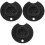 3pcs Pool Cue Sander Aluminum Alloy Pool Table Snooker 3
