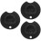 3pcs Pool Cue Sander Aluminum Alloy Pool Table Snooker 6