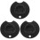 3pcs Pool Cue Sander Aluminum Alloy Pool Table Snooker 2