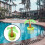 2 Count Inflatable Palm Tree Cooler Summer Pool Party Decorations 11