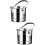 Terrarium 2 Pack Rust-Proof Ice Bucket Making Stainless Steel 7