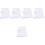 5 Sets White Board Sticker Dry Erase Whiteboard Boards For Drawing 6