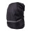 2Pcs Elastic Waterproof Rain Cover for Backpack Black Outdoor Use 1