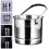 Terrarium 2 Pack Rust-Proof Ice Bucket Making Stainless Steel 8