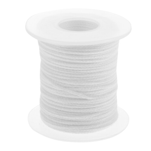 2Rouleaux Mèches Blanches Coton Pour Bougies 2