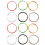 2 Pack Barbed Wire Fence Top Colored Aluminum Motorcycle 7