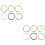 2 Pack Barbed Wire Fence Top Colored Aluminum Motorcycle 8