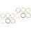 2 Pack Barbed Wire Fence Top Colored Aluminum Motorcycle 6