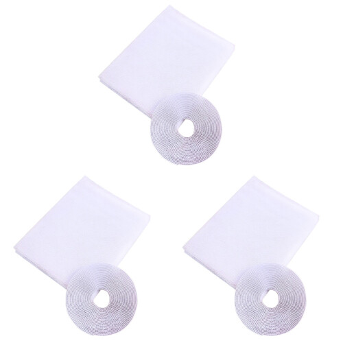 12 Pcs Screen Mesh Window Screen No Punching White Window 1