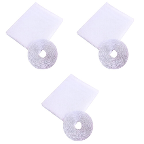 12 Pcs Screen Mesh Window Screen No Punching White Window 2