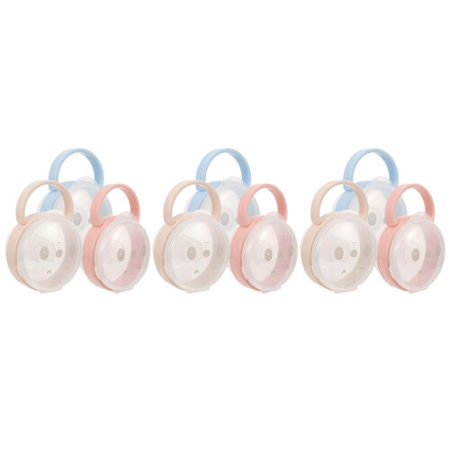 9 Pcs Pacifier Box Dust Cover Pp Newborn Storage Box 1
