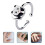 2pcs Panda Ring Modeling Metal Ring Girl Copper 8