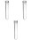 Raindrops 60 Pcs Plastic Test Tubes With Screw Caps 40ml 4