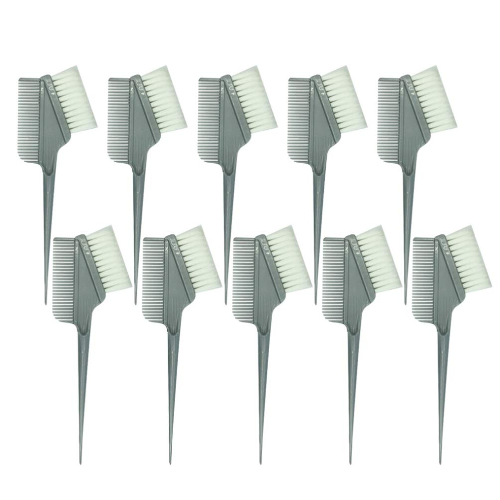 10pcs Hair Dye Brush and Comb Set for Precise Color Application Keratin Treatment Salon Home