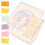 4 Pieces Beginner Embroidery Kit Coaster Making Embroidered Coasters 11