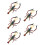 5Pcs Multi Plastic Crawfish and Shrimp Models Hands-on Learning Toys 6