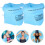 4 Pairs Swim Equipment Float Ring Handheld Pump Toddler 11